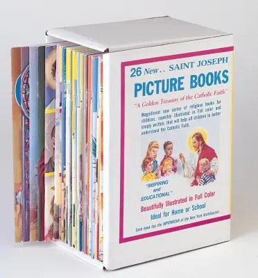 Książki obrazkowe o świętym Józefie (zestaw 26 książek) - St. Joseph Picture Books (Set of 26 Books)