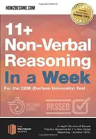 11+ rozumowanie niewerbalne w tydzień - do testu CEM (Durham University) - 11+ Non-Verbal Reasoning in a Week - For the CEM (Durham University) Test