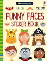 Książeczka z naklejkami Śmieszne twarze - Funny Faces Sticker Book