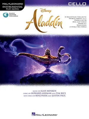 Aladdin: Instrumental Play-Along Series na wiolonczelę - Aladdin: Instrumental Play-Along Series for Cello