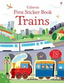 Pierwsza książeczka z naklejkami Pociągi - First Sticker Book Trains