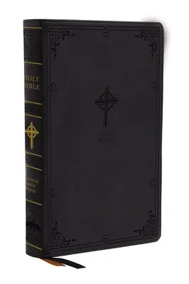 Nabre, Nowa Biblia Amerykańska, wydanie poprawione, Biblia katolicka, wydanie z dużym drukiem, skórzana miękka, czarna, indeksowana kciukiem, wygodny druk: Pismo Święte - Nabre, New American Bible, Revised Edition, Catholic Bible, Large Print Edition, Leathersoft, Black, Thumb Indexed, Comfort Print: Holy Bible