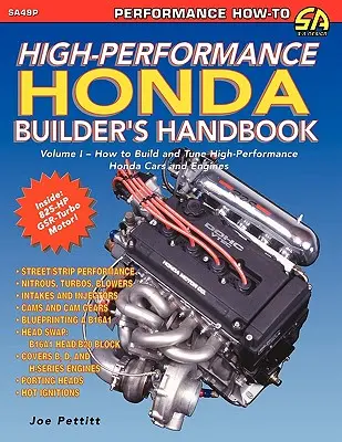 Wysokowydajny podręcznik dla konstruktorów Hondy - High-Performance Honda Builder's Handbook