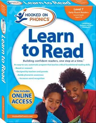 Hooked on Phonics Learn to Read - Level 7: Early Fluent Readers (Druga klasa - wiek 7-8 lat) - Hooked on Phonics Learn to Read - Level 7: Early Fluent Readers (Second Grade - Ages 7-8)