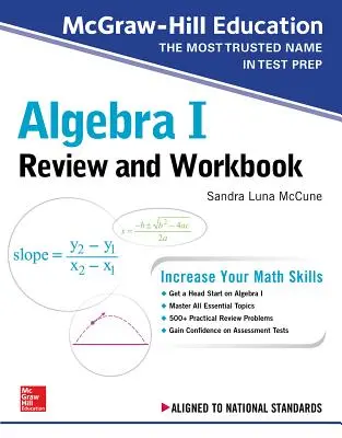 Przegląd i zeszyt ćwiczeń McGraw-Hill Education Algebra I - McGraw-Hill Education Algebra I Review and Workbook