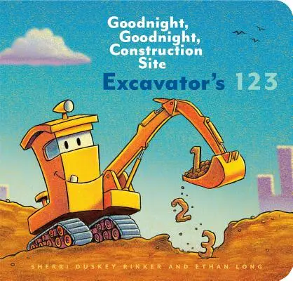 Excavator's 123: Dobranoc, dobranoc, plac budowy (książki do liczenia dla dzieci, książki do nauki liczenia, książka na dobranoc) - Excavator's 123: Goodnight, Goodnight, Construction Site (Counting Books for Kids, Learning to Count Books, Goodnight Book)