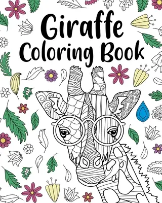 Kolorowanka z żyrafą - Giraffe Coloring Book