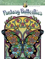 Kolorowanka Motyle z serii Creative Haven Fantasy - Creative Haven Fantasy Butterflies Coloring Book