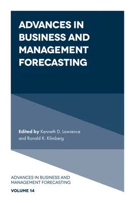 Postępy w prognozowaniu biznesu i zarządzania - Advances in Business and Management Forecasting