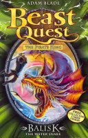 Beast Quest: 43: Wąż wodny Balisk [z kartami] - Beast Quest: 43: Balisk the Water Snake [With Cards]