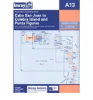 Imray Iolaire Chart A13 - Południowo-wschodnie wybrzeże Puerto Rico - Imray Iolaire Chart A13 - South East Coast of Puerto Rico