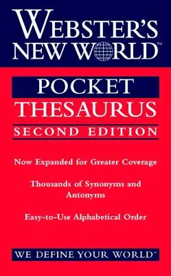 Kieszonkowy tezaurus Webster's New World, wydanie drugie - Webster's New World Pocket Thesaurus, Second Edition