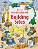 Pierwsza książeczka z naklejkami Miejsca do budowania - First Sticker Book Building Sites