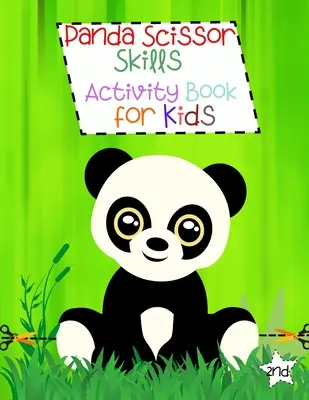 Panda Scissor Skills Activity Book dla dzieci: Ćwiczenie cięcia dla przedszkolaków Chłopcy i dziewczynki Panda Kolorowanka Umiejętności nożyczek dla dzieci - Panda Scissor Skills Activity Book for Kids: Cutting Practice for Preschoolers Boys and Girls Panda Coloring Book Scissor Skills for Kids