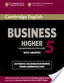 Cambridge English Business 5 Higher Książka ucznia z odpowiedziami - Cambridge English Business 5 Higher Student's Book with Answers