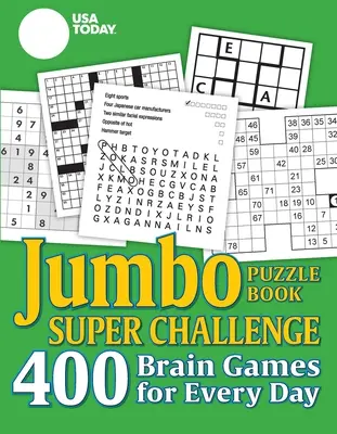 USA Today Jumbo Puzzle Book Super Challenge, 27: 400 gier umysłowych na każdy dzień - USA Today Jumbo Puzzle Book Super Challenge, 27: 400 Brain Games for Every Day