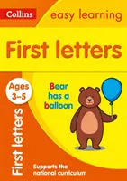 Pierwsze litery w wieku 3-5 lat - idealne do nauki w domu - First Letters Ages 3-5 - Ideal for Home Learning