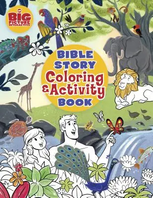 Kolorowanka i zeszyt ćwiczeń z historiami biblijnymi - Bible Story Coloring and Activity Book