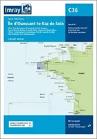 Mapa Imray C36 - Ile d'Ouessant do Raz de Seine - Imray Chart C36 - Ile d'Ouessant to Raz de Seine