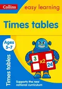 Tabliczki mnożenia w wieku 5-7 lat - przygotowanie do szkoły dzięki łatwej nauce w domu - Times Tables Ages 5-7 - Prepare for School with Easy Home Learning