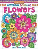 Notebook Doodles Flowers: Kolorowanka i zeszyt ćwiczeń - Notebook Doodles Flowers: Coloring & Activity Book