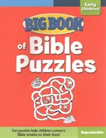 Wielka księga zagadek biblijnych dla dzieci w wieku wczesnoszkolnym - Big Book of Bible Puzzles for Early Childhood