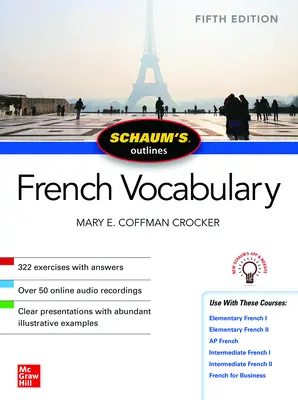 Schaum's Outline of French Vocabulary, wydanie piąte - Schaum's Outline of French Vocabulary, Fifth Edition