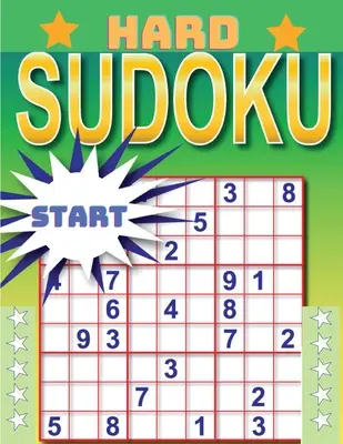 Książka z łamigłówkami Hard Sudoku - Hard Sudoku Puzzle Book