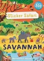 Naklejkowe Safari: Savannah (Archer Mandy (Freelance Editorial Development)) - Sticker Safari: Savannah (Archer Mandy (Freelance Editorial Development))