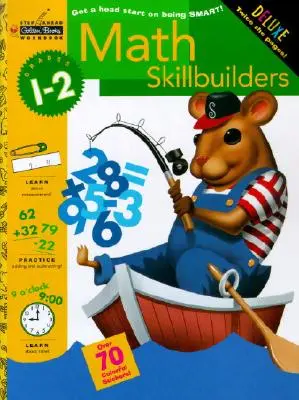 Math Skillbuilders (klasy 1-2) [z naklejkami] - Math Skillbuilders (Grades 1 - 2) [With Stickers]