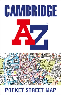 Kieszonkowa mapa ulic Cambridge A-Z - Cambridge A-Z Pocket Street Map