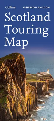 Kieszonkowa mapa Szkocji - idealny sposób na zwiedzanie - Scotland Touring Map - Ideal for Exploring