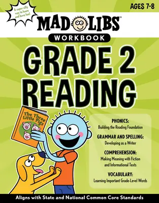 Zeszyt ćwiczeń Mad Libs: Klasa 2 Czytanie - Mad Libs Workbook: Grade 2 Reading