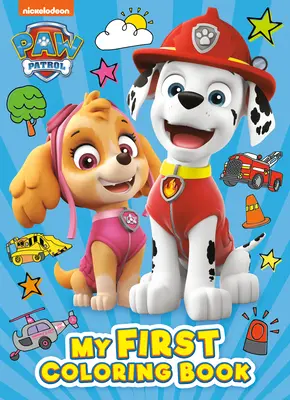 Paw Patrol: Moja pierwsza kolorowanka (Paw Patrol) - Paw Patrol: My First Coloring Book (Paw Patrol)