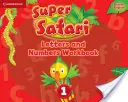Super Safari Poziom 1 Litery i cyfry Zeszyt ćwiczeń - Super Safari Level 1 Letters and Numbers Workbook