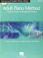 Hal Leonard Student Piano Library Adult Piano Method Book 2: Book/Online Audio - U.K. Edition