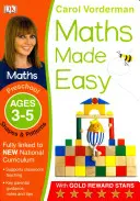 Maths Made Easy: Shapes & Patterns, 3-5 lat (przedszkole) - wspiera krajowy program nauczania, zeszyt ćwiczeń do matematyki - Maths Made Easy: Shapes & Patterns, Ages 3-5 (Preschool) - Supports the National Curriculum, Maths Exercise Book