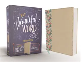 Niv, Beautiful Word Bible, Updated Edition, Peel/Stick Bible Tabs, Leathersoft Over Board, Gold/Floral, Red Letter, Comfort Print: 600+ pełnokolorowych ilustracji - Niv, Beautiful Word Bible, Updated Edition, Peel/Stick Bible Tabs, Leathersoft Over Board, Gold/Floral, Red Letter, Comfort Print: 600+ Full-Color Ill