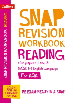 AQA GCSE 9-1 English Language Reading (Papers 1 & 2) Workbook - idealny do nauki w domu, egzaminy 2022 i 2023 - AQA GCSE 9-1 English Language Reading (Papers 1 & 2) Workbook - Ideal for Home Learning, 2022 and 2023 Exams