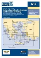 Imray Chart G32 - Sporady Wschodnie, Dodekanez i wybrzeże Turcji - Imray Chart G32 - Eastern Sporades, Dodecanese & the Coast of Turkey