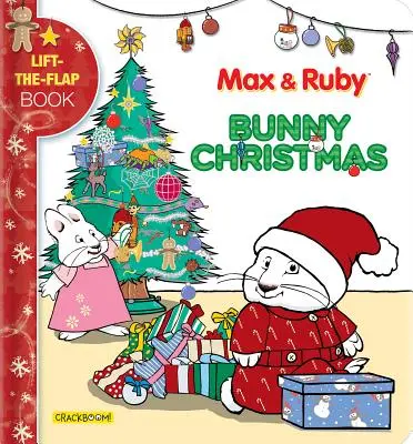 Max & Ruby: Królicze święta: Książka z klapką - Max & Ruby: Bunny Christmas: Lift-The-Flap Book