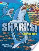 Rekiny! Kolorowanka - Sharks! Coloring Book