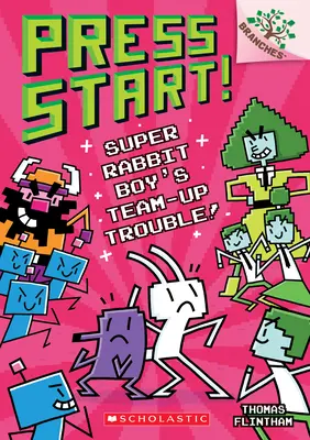 Super Rabbit Boy's Team-Up Trouble!!! A Branches Book - Super Rabbit Boy's Team-Up Trouble!: A Branches Book