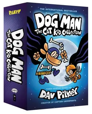 Dog Man: Kolekcja Cat Kid #4-6 Zestaw pudełkowy - Dog Man: The Cat Kid Collection #4-6 Boxed Set