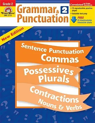 Gramatyka i interpunkcja, klasa 2 [z bezpłatnym pobieraniem] - Grammar & Punctuation, Grade 2 [With Free Download]