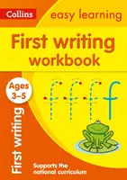 Zeszyt ćwiczeń do nauki pisania dla dzieci w wieku 3-5 lat - idealny do nauki w domu - First Writing Workbook Ages 3-5 - Ideal for Home Learning