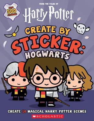 Harry Potter: Stwórz według naklejek: Hogwart - Harry Potter: Create by Sticker: Hogwarts