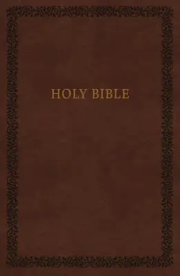 NKJV, Biblia Święta, wydanie Soft Touch, imitacja skóry, brązowa, wygodny nadruk - NKJV, Holy Bible, Soft Touch Edition, Imitation Leather, Brown, Comfort Print