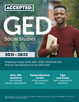 GED Social Studies Preparation Study Guide 2021-2022: Zeszyt ćwiczeń z praktycznymi pytaniami testowymi do egzaminu GED - GED Social Studies Preparation Study Guide 2021-2022: Workbook with Practice Test Questions for the GED Exam