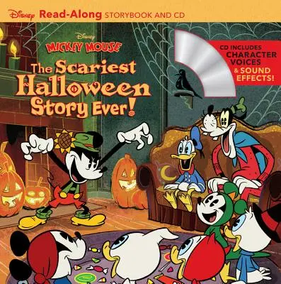 Disney Mickey Mouse: Najstraszniejsza historia na Halloween! [With Audio CD] - Disney Mickey Mouse: The Scariest Halloween Story Ever! [With Audio CD]